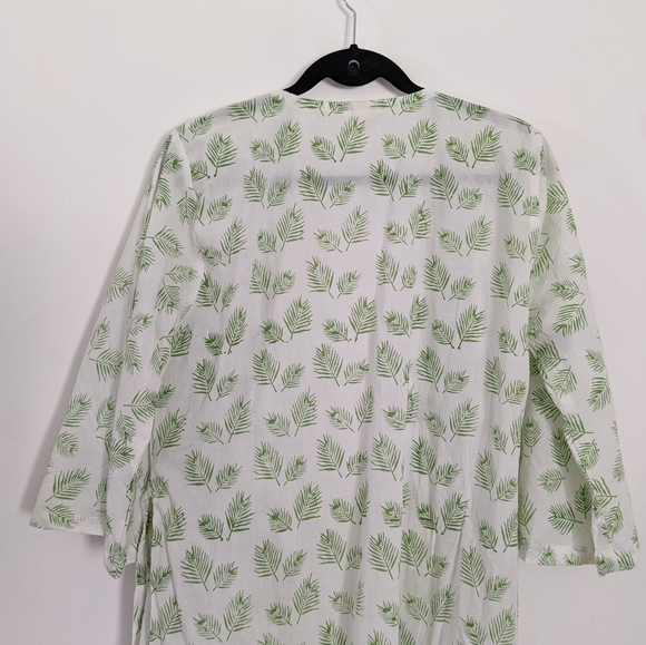 NWOT Guadelupe Design Laurel Leaf Wrap Dress - Picture 12 of 12